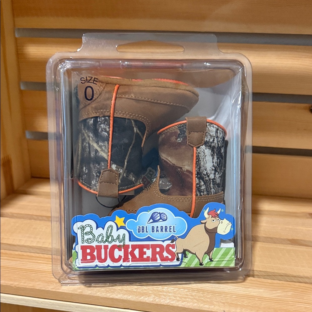 Baby Buckers Baby & Walker Brown Camo Boots